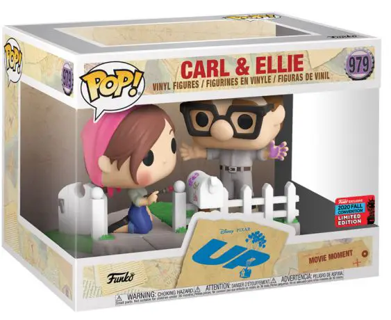 Figurine pop Carl et Ellie peinture - Là-Haut - 1