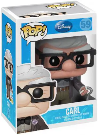 Figurine pop Carl Fredricksen - Disney premières éditions - 1