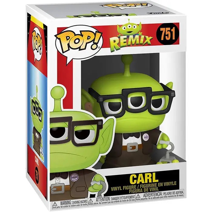 Figurine pop Carl Remix - Disney - 2