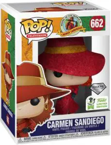 Figurine Carmen Sandiego – Pailleté – Carmen Sandiego- #662
