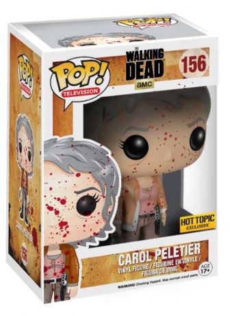 Figurine pop Carol Peletier - Bloody - The Walking Dead - 1