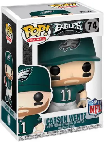 Figurine pop Carson Wentz - NFL - 1