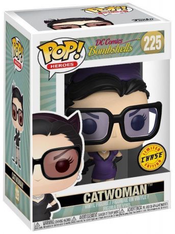 Figurine pop Catwoman - Violette - DC Comics Bombshells - 1