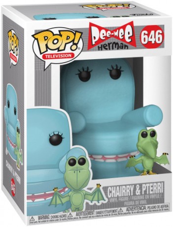 Figurine pop Chairry & Pterri - Pee-Wee Herman - 1