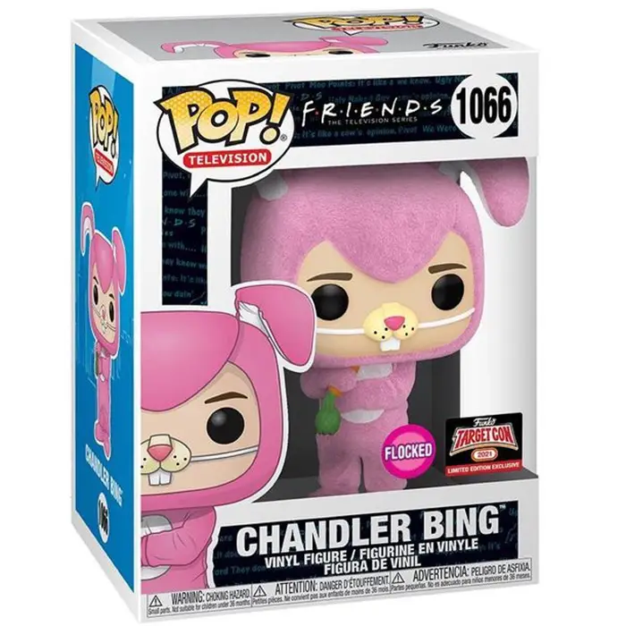 Figurine pop Chandler Bing bunny flocked - Friends - 2
