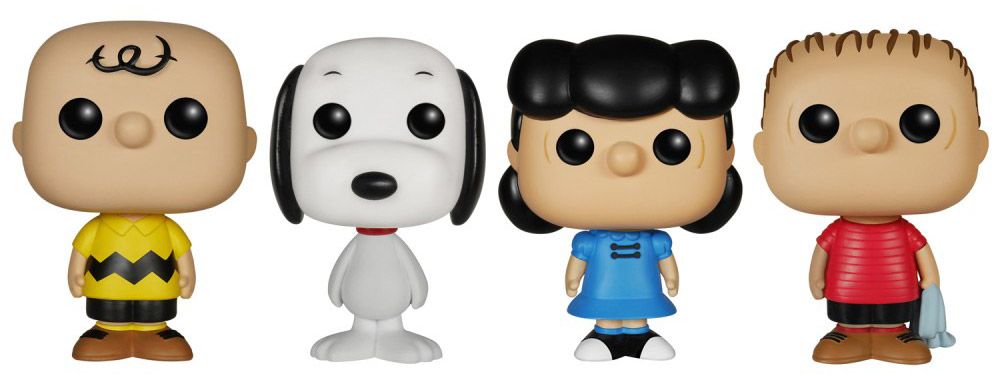 Figurine pop Charlie Brown, Snoopy, Lucy & Linus - 4 pack - Pocket - Snoopy - 2