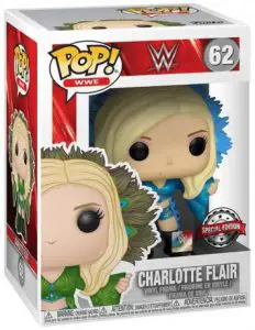 Figurine Charlotte Flair Bleu – WWE- #62