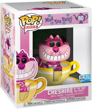 Figurine pop Chat du Cheshire à la Folle Partie de Thé - Alice au Pays des Merveilles - 1