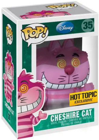 Figurine pop Chat du Cheshire - Translucide - Disney premières éditions - 1