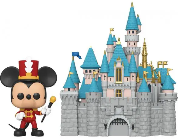 Figurine pop Château et Mickey - 65 ème anniversaire Disneyland - 2
