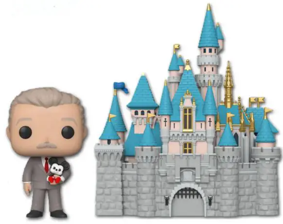 Figurine pop Château et Walt Disney - 65 ème anniversaire Disneyland - 2
