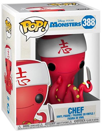 Figurine pop Chef Sushi - Monstres et Compagnie - 1