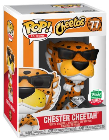 Figurine pop Chester Cheetah - Diamant - Icônes de Pub - 1