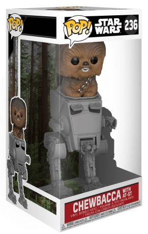 Figurine pop Chewbacca avec AT-ST - Star Wars 7 : Le Réveil de la Force - 1