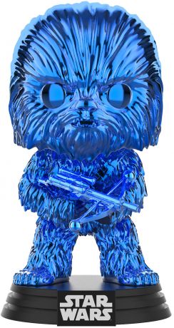 Figurine pop Chewbacca - Chromé Bleu - Star Wars : The Clone Wars - 2