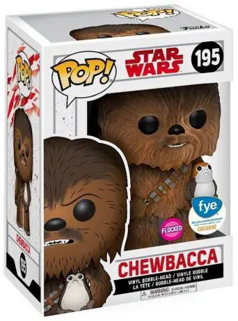 Figurine pop Chewbacca - Flocké - Star Wars 8 : Les Derniers Jedi - 1