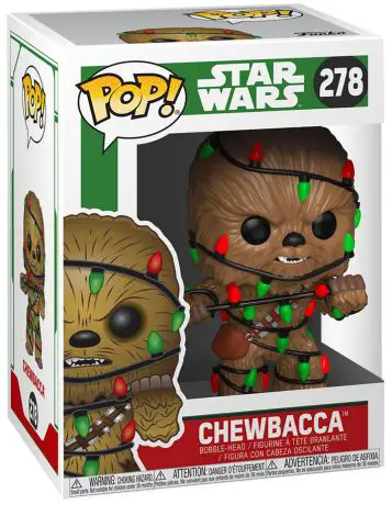 Figurine pop Chewbacca - Guirlande de Noël - Star Wars : Noël - 1