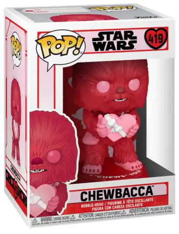 Figurine pop Chewbacca - Saint-Valentin - Star Wars : Saint-Valentin - 1