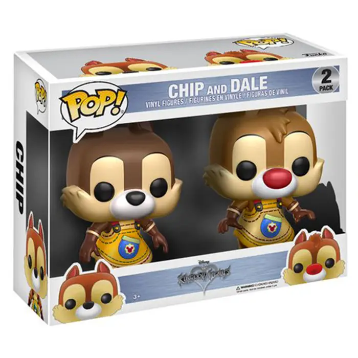 Figurine pop Chip and Dale - Kingdom Hearts - 2