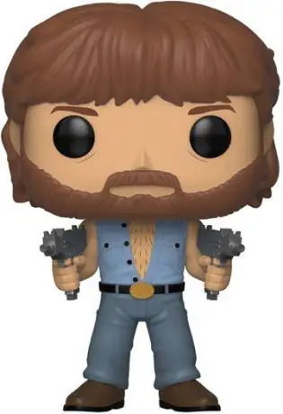 Figurine pop Chuck Norris avec Uzis - Célébrités - 2