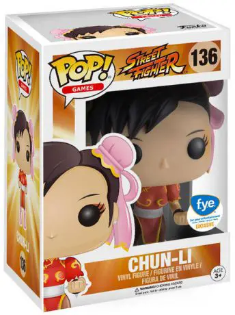 Figurine pop Chun-Li - Tenue Rouge - Street Fighter - 1