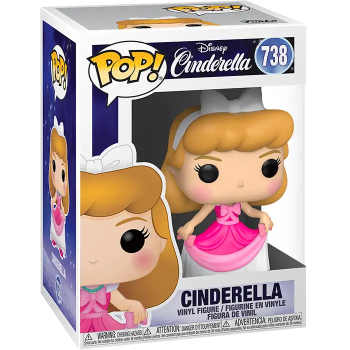 Figurine pop Cinderella Pink Dress - Cinderella - 2