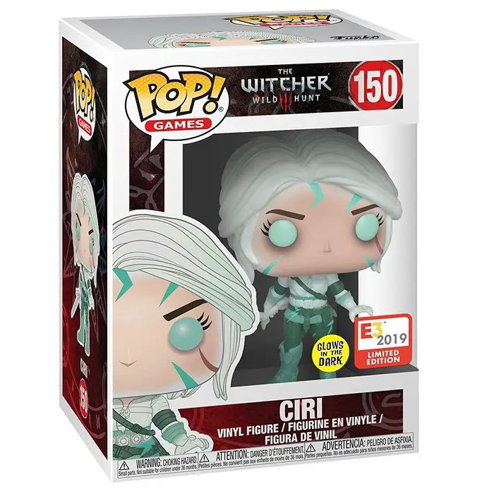 Figurine pop Ciri glows in the dark - The Witcher - 2