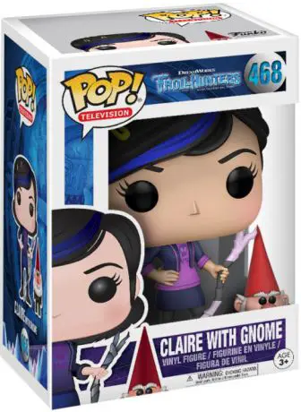 Figurine pop Claire avec Gnome - Chasseurs de Trolls - 1