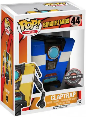 Figurine pop Claptrap Bleu - Borderlands - 1