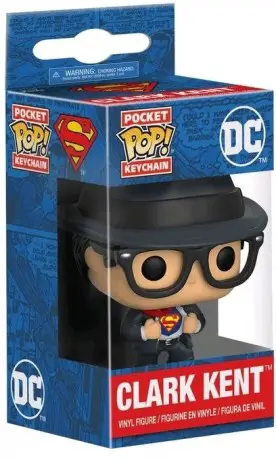 Figurine pop Clark Kent porte clés - DC Super-Héros - 1