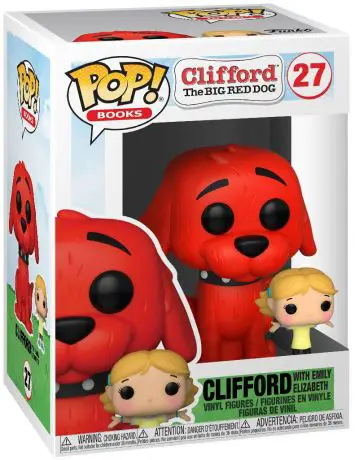 Figurine pop Clifford avec Emily Elizabeth - Clifford le gros chien rouge - 1