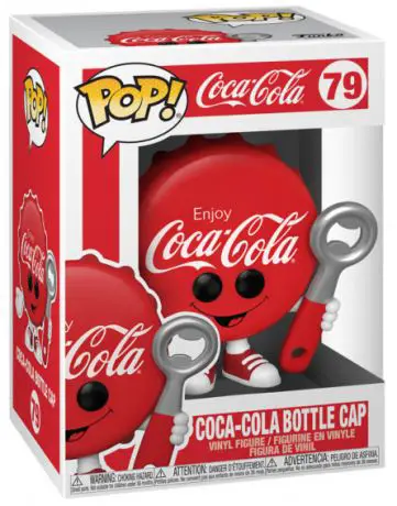 Figurine pop Coca-Cola Bouchon - Icônes de Pub - 1