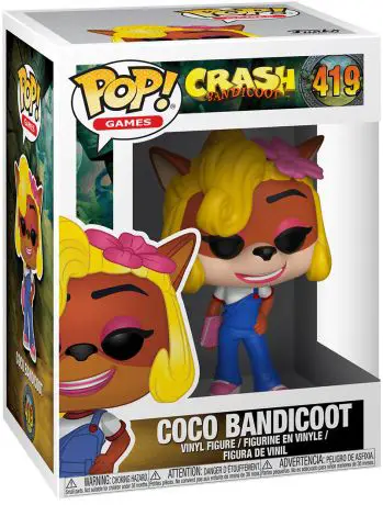Figurine pop Coco Bandicoot - Crash Bandicoot - 1