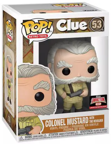 Figurine pop Colonel Moutarde avec Revolver - Hasbro - 1