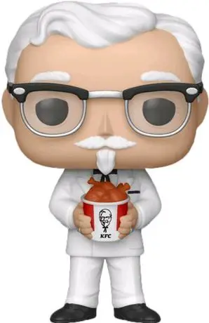 Figurine pop Colonel Sanders avec Seau de Poulet - Icônes de Pub - 2
