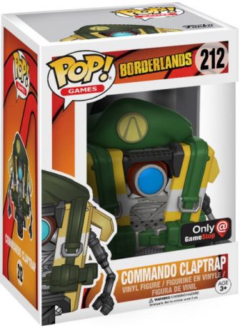 Figurine pop Commando Claptrap - Borderlands - 1