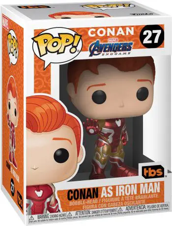 Figurine pop Conan en Iron Man - Conan O'Brien - 1