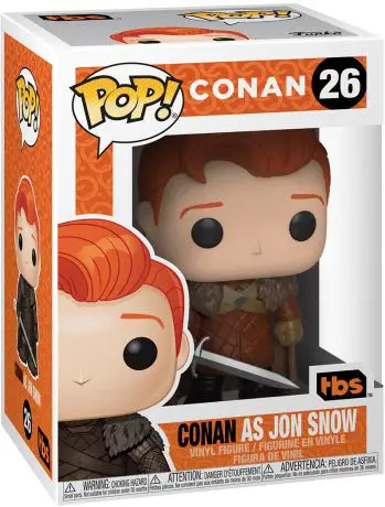 Figurine pop Conan en Jon Snow - Conan O'Brien - 1