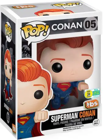 Figurine pop Conan Superman - Conan O'Brien - 1
