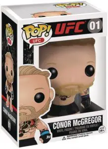Figurine Conor McGregor en Short Noir – UFC: Ultimate Fighting Championship