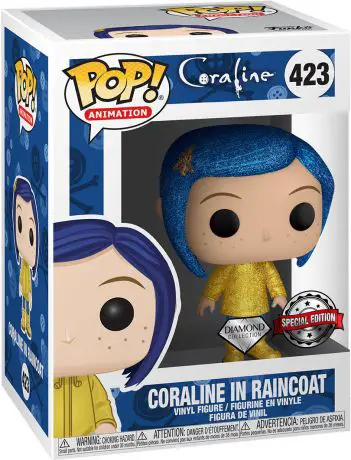 Figurine pop Coraline en Imperméable - Pailleté - Coraline - 1