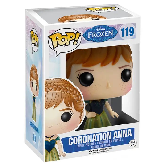 Figurine pop Coronation Anna - Frozen - La reine des neiges - 2
