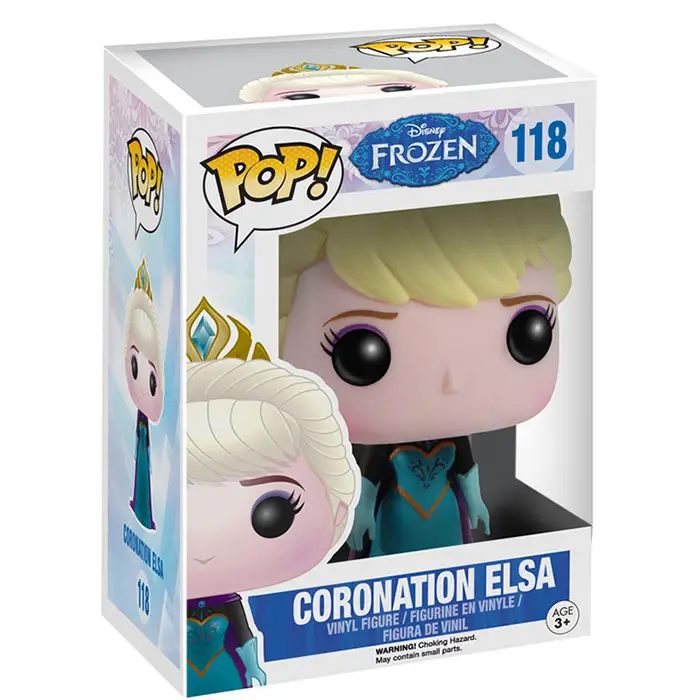 Figurine pop Coronation Elsa - Frozen - La reine des neiges - 2