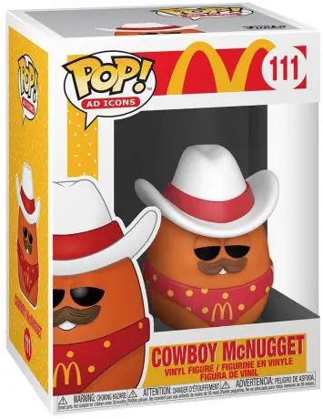 Figurine pop Cownboy McNugget - McDonald's - 1