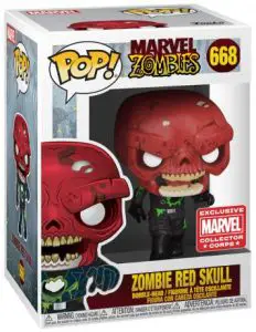 Figurine Crâne rouge en Zombie – Marvel Zombies- #668