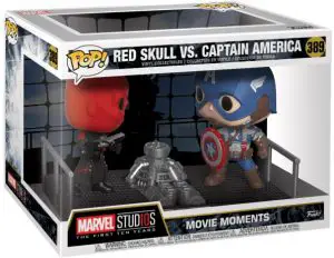 Figurine Crâne Rouge Vs Captain America – Marvel Studios – L’anniversaire des 10 ans- #389