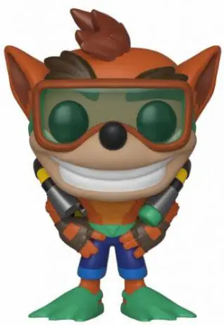 Figurine pop Crash Bandicoot avec équipement de plongée - Crash Bandicoot - 2