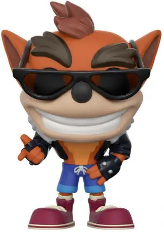 Figurine pop Crash Bandicoot en tenue de Motard - Crash Bandicoot - 2