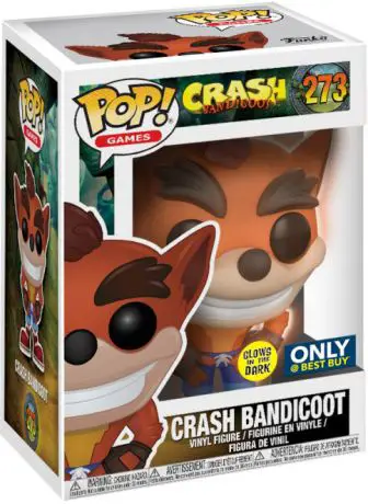Figurine pop Crash Bandicoot - Glow in the dark - Crash Bandicoot - 1