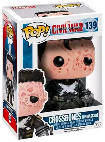 Figurine pop Crossbones - Sans Masque - Captain America : Civil War - 1